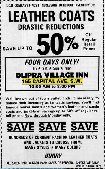 Econo Lodge (Village Inn) - Aug 28 1976 Article (newer photo)